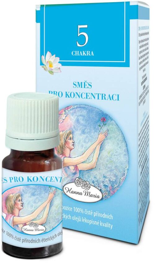Hanna Maria esenciální olej 5. čakra - koncentrace 10 ml Objem: V oleji 10 ml