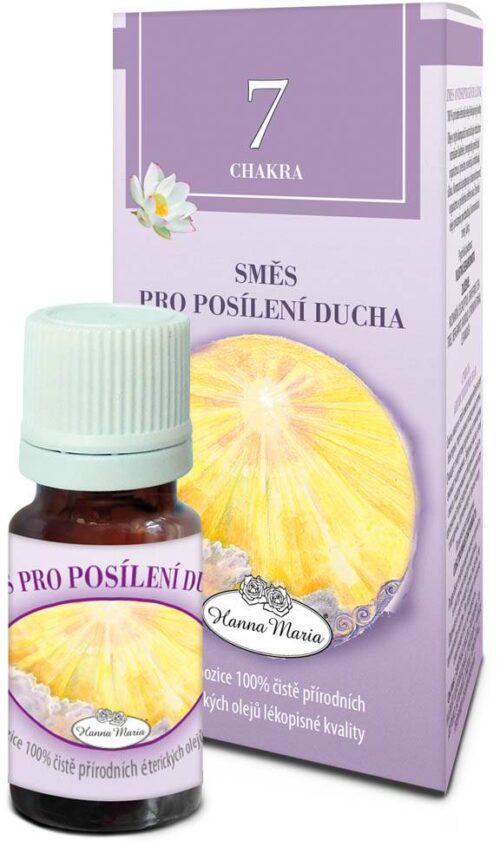 Hanna Maria esenciální olej 7. čakra - relaxační duchovno 10 ml Objem: V oleji 10 ml