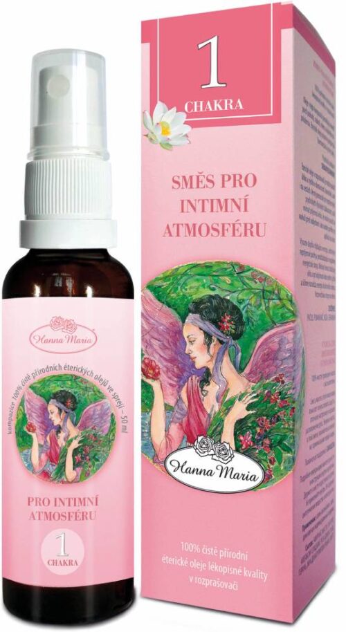 Hanna Maria esenciální olej 1. čakra - intimní atmosféra 50 ml Objem: V rozprašovači 50 ml