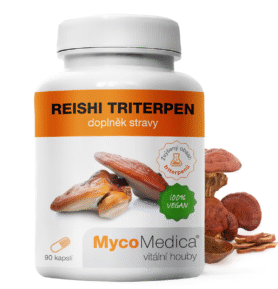 MycoMedica Reishi triterpen - Lesklokorka lesklá 90 kapslí