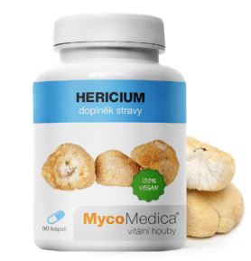 MycoMedica  Hericium - Korálovec ježatý 90 kapslí