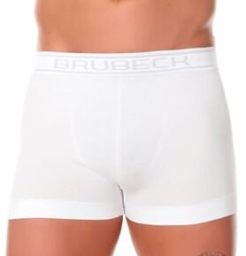Pánské boxerky BX00501A BRUBECK bavlna bílá S