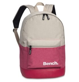 Bench Městský batůžek Classic daypack béžová/růžová 16l