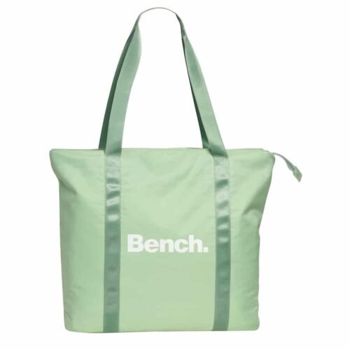 Bench Volnočasová dámská taška City Girls Shopper světle zelená 23l