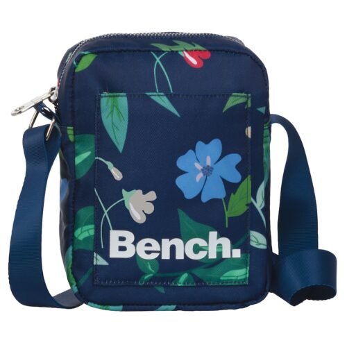 Bench Crossbody taška přes rameno City Girls Design black květy 1l