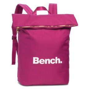 Bench Dámský fold-over batoh City Girls růžový 20l