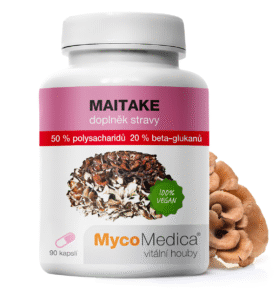 MycoMedica Maitake 50 % - Trsnatec lupenitý 90 kapslí