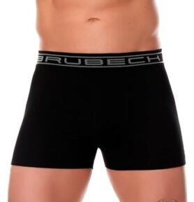 Pánské boxerky BX00501A BRUBECK bavlna černá S