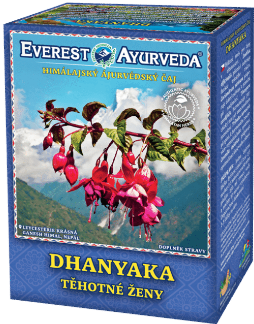 Everest Ayurveda DHANYAKA Čaj pro těhotné ženy 100 g