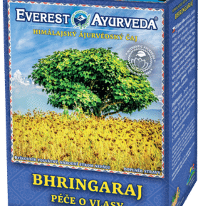 Everest Ayurveda Ajurvedský čaj BHRINGARAJ péče o vlasy 100 g