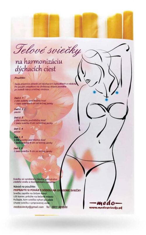 Medosviecky Jan Melich Medosvíčky Jan Melich tělové svíce na harmonizaci dýchacích cest