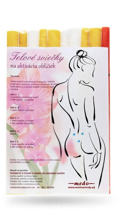Medosviecky Jan Melich Medosvíčky Jan Melich tělové svíce na aktivaci ledvin