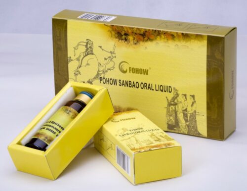 FOHOW Elixír „Tři Klenoty“ Sanbao Oral Liquid Elixír
