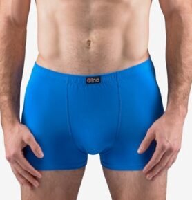Pánské boxerky s kratší nohavičkou GINO 73064P atlantic S/M