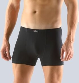 Pánské boxerky s kratší nohavičkou GINO 73088P černá M/L