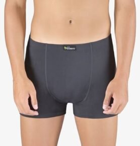 Pánské boxerky s kratší nohavičkou GINO 73125P tm. šedá L/XL