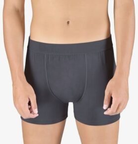Pánské boxerky s kratší nohavičkou GINO 73126P tm. šedá L/XL