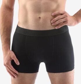 Pánské boxerky s kratší nohavičkou GINO 73126P černá M/L