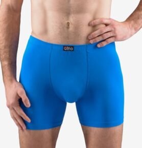 Pánské boxerky s delší nohavičkou GINO 74086P atlantic L/XL