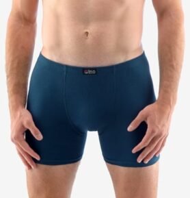 Pánské boxerky s delší nohavičkou GINO 74086P lékořice XXL/3XL
