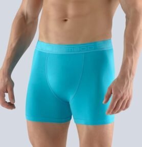 Pánské boxerky s delší nohavičkou GINO 74117P dunaj M/L