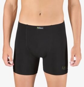 Pánské boxerky s delší nohavičkou GINO 74163P černá olivová L/XL