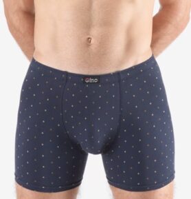 Pánské boxerky s delší nohavičkou GINO 74173P lékořice bronzová XXL/3XL