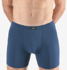 Pánské boxerky s delší nohavičkou nadměrné GINO 74175P tm.popel sv. šedá XXL/3XL