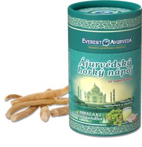 EVEREST AYURVEDA himalájský horký nápoj AMALAKI ashwagandha