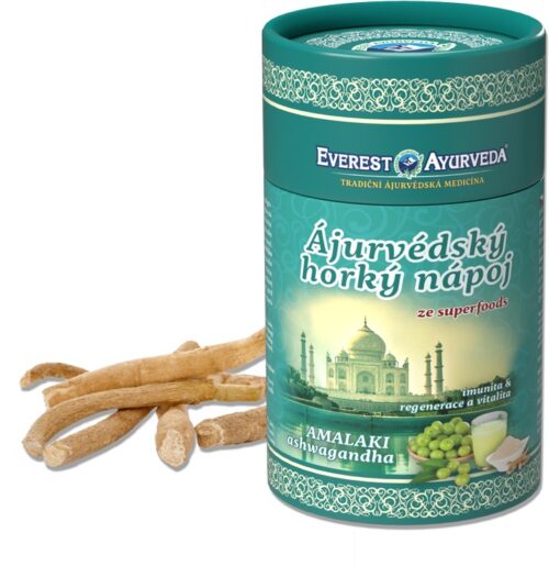 EVEREST AYURVEDA himalájský horký nápoj AMALAKI ashwagandha