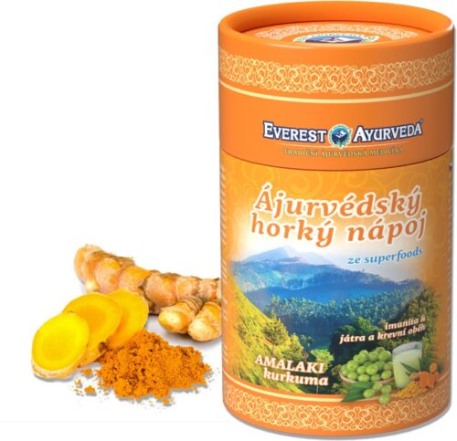 EVEREST AYURVEDA himalájský horký nápoj AMALAKI kurkuma