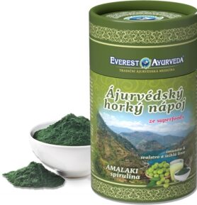 Everest Ayurveda himalájský horký nápoj AMALAKI spirulina 100 g