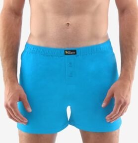 Pánské volné trenky GINO 75194P dunaj XXL/3XL