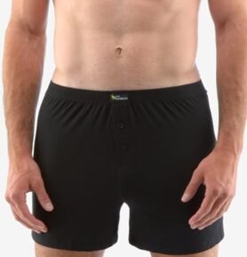 Pánské volné trenky GINO 75194P černá M/L