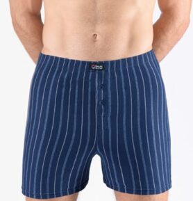 Pánské volné trenky GINO 75209P lékořice atlantic L/XL
