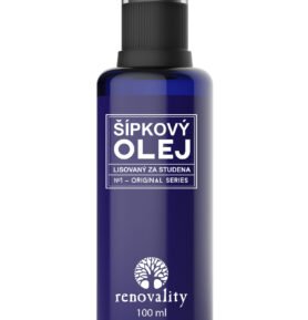 Šípkový olej za studena lisovaný 100ml s pumpičkou