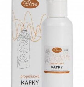 PLEVA Propolisové kapky Hmotnost: 48 gramů