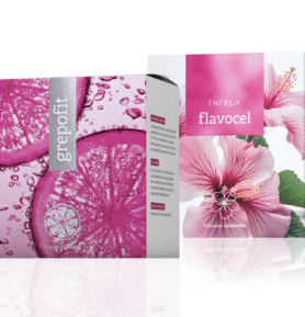 Energy Grepofit kapsle + Flavocel set