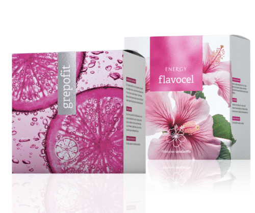 Energy Grepofit kapsle + Flavocel set