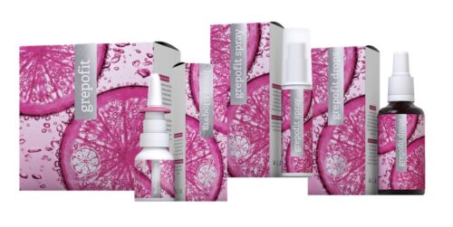 Energy Grepofit sada kapsle + nosol aqua + spray + drops