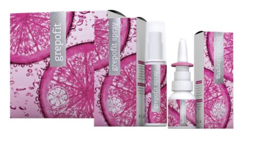 Energy Grepofit sada kapsle + spray + nosol aqua