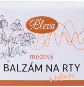 Pleva Medový balzám na rty v kelímku 12 g