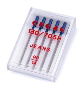Jehly strojové JEANS  90