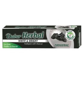 DABUR Zubní pasta bělící s aktivním uhlím