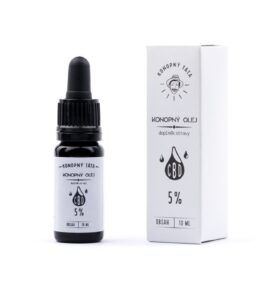 Konopný Táta CBD Konopný olej 5% 10 ml