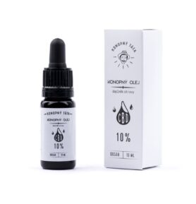 Konopný Táta CBD Konopný olej 10% 10 ml