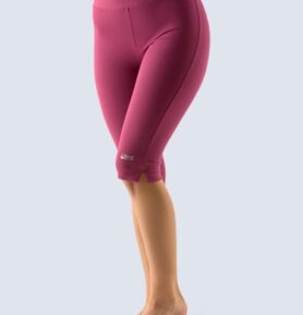 Dámské capri GINA 95001P vínová S