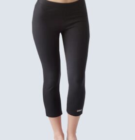 Dámské legíny 7/8 délka GINA 95002P černá S