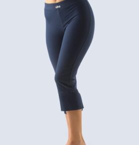 Dámské legíny 7/8 délka GINA 95004P lékořice S
