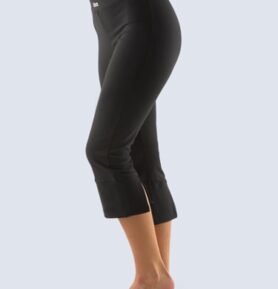 Dámské legíny 7/8 délka GINA 95004P černá XL